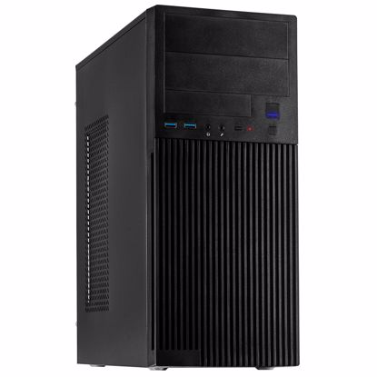 Fotografija izdelka INTER-TECH IT-2815 Linear midi ATX črno ohišje