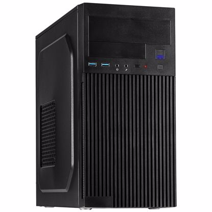 Fotografija izdelka INTER-TECH IT-6521 Straight microATX črno ohišje