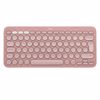 Fotografija izdelka LOGITECH PEBBLE KEYS 2 K380s Bluetooth rose tipkovnica