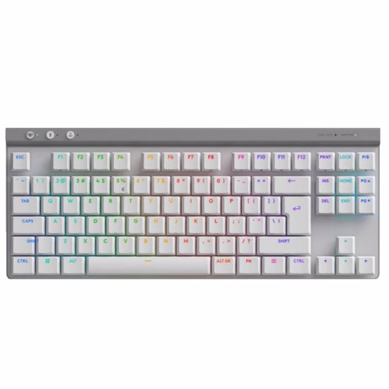 Fotografija izdelka LOGITECH G515 LIGHTSPEED TKL brezžična RGB Tactile mehanska gaming slotisk bela tipkovnica