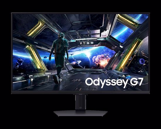 Fotografija izdelka Monitor Samsung 32" G70D Odyssey G7, IPS, 3840x2160, 2x HDMI, DP, USB, W-Fi, BT