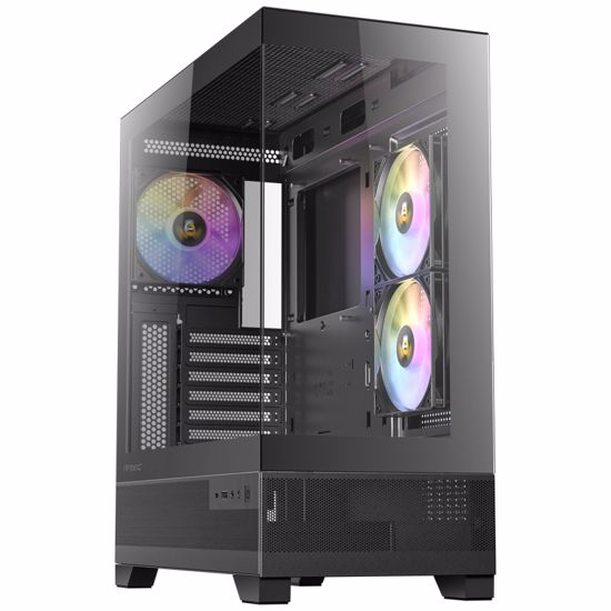 Fotografija izdelka ANTEC CX700 RGB Mid-Tower okno črno gaming ohišje