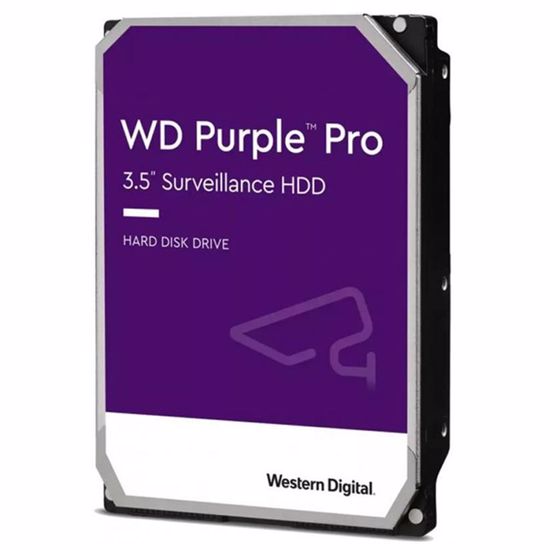 Fotografija izdelka WD Purple Pro Smart 12TB 3,5" SATA3 512MB 7200rpm (WD122PURP) trdi disk