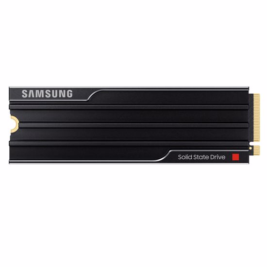 Fotografija izdelka SAMSUNG 9100 PRO 1TB M.2 PCIe 5.0 NVMe (MZ-VAP1T0CW) s hladilnikom SSD