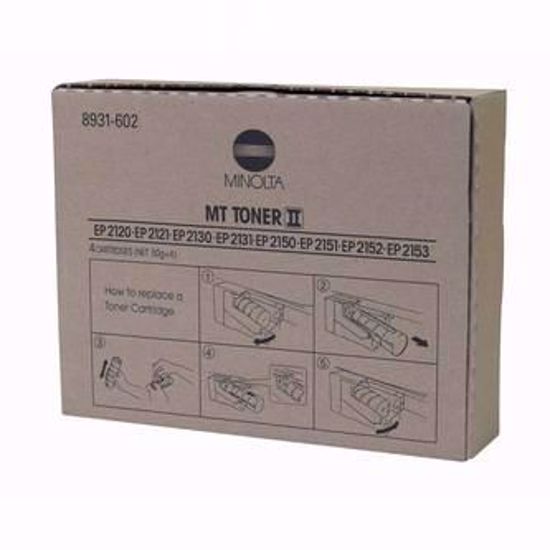 Fotografija izdelka Konica Minolta original toner 8931602 (MTII) Črn Original