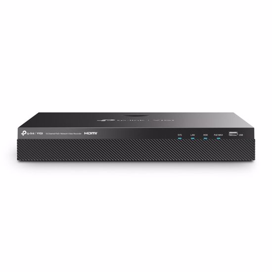 Fotografija izdelka TP-LINK VIGI NVR2016H-16P 16-kanalni PoE+ 90W video snemalnik