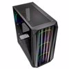 Fotografija izdelka SHARKOON AK5M RGB midiATX okno črno ohišje