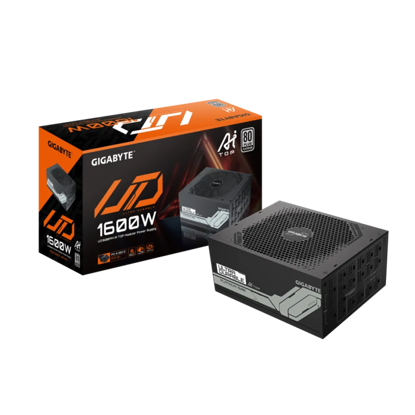 Fotografija izdelka Gigabyte UD1600PM 1600W PLATINUM modularni napajalnik