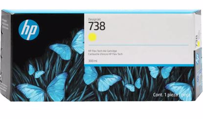 Fotografija izdelka Kartuša HP 738 676M8A Rumena Original