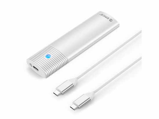 Fotografija izdelka Zunanje ohišje za M.2 NVMe 2230-2280 v USB 3.2 Gen2 Type-C, aluminij, ORICO PWM2-G2
