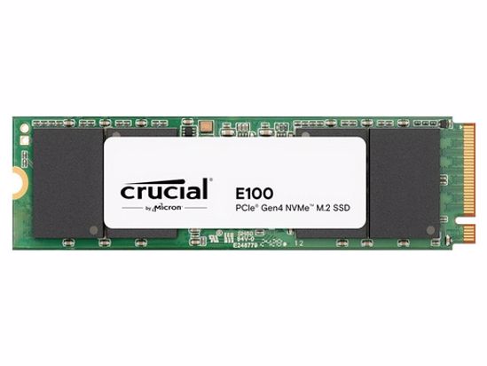 Fotografija izdelka SSD 1TB M.2 80mm PCI-e 4.0 x4 NVMe, CRUCIAL E100 (CT1000E100SSD8)