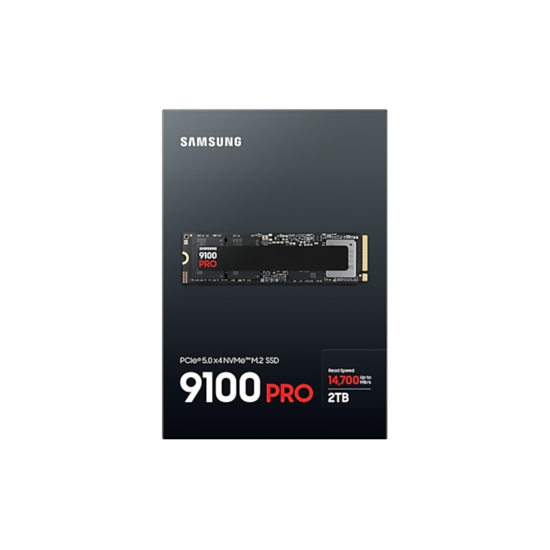Fotografija izdelka Samsung 2TB 9100 PRO PCIe 5.0 NVMe M.2 SSD
