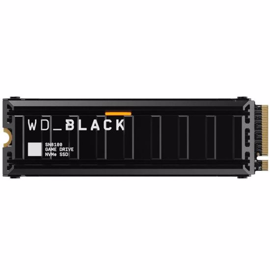 Fotografija izdelka WD 2TB Black SN8100 M.2 2280 PCI-e 5.0 NVMe 2.0 SSD disk s hladilnikom