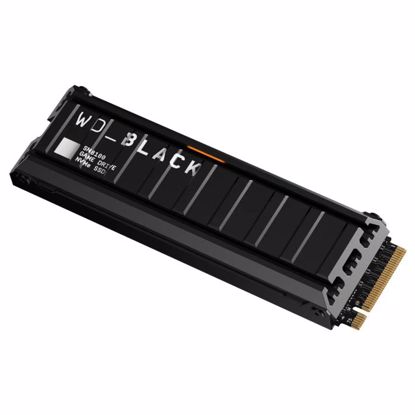 Fotografija izdelka WD 4TB Black SN8100 M.2 2280 PCI-e 5.0 NVMe 2.0 SSD disk s hladilnikom