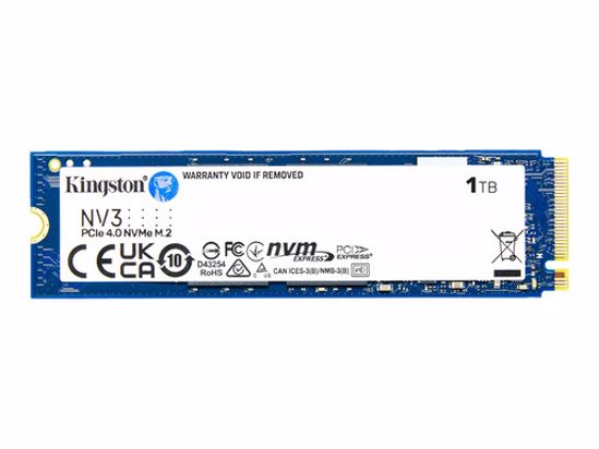 Fotografija izdelka SSD 1TB M.2 80mm PCI-e 4.0 x4 NVMe, Kingston NV3 (SNV3S/1000G)