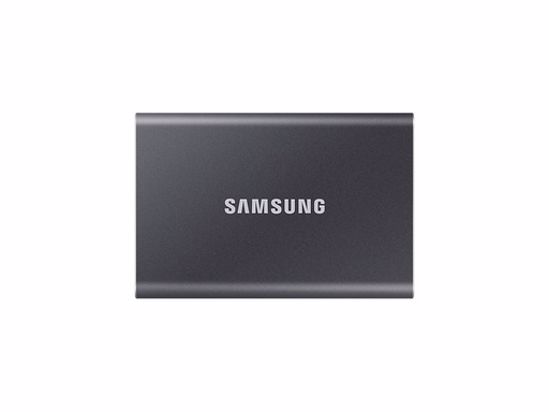 Fotografija izdelka Zunanji SSD 4TB Type-C USB 3.2 Gen2 V-NAND UASP, Samsung T7, siv (MU-PC4T0T/WW)