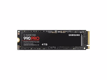 Fotografija izdelka SSD 4TB M.2 80mm PCI-e 4.0 x4 NVMe, V-NAND, Samsung 990 PRO (MZ-V9P4T0BW)