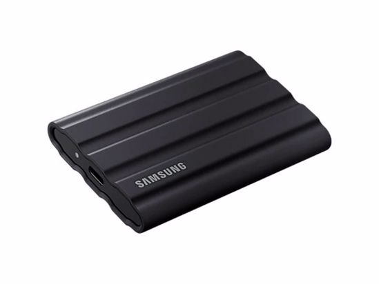 Fotografija izdelka Zunanji SSD 1TB Type-C USB 3.2 Gen2 NVMe, IP65, Samsung T7 Shield, črn, MU-PE1T0S