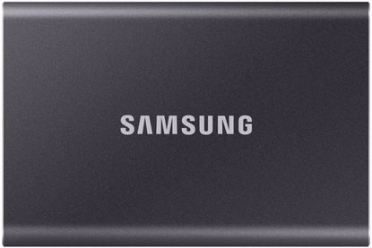 Fotografija izdelka Zunanji SSD 2TB Type-C USB 3.2 Gen2 V-NAND UASP, Samsung T7, siv (MU-PC2T0T/WW)