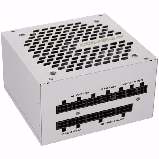 Fotografija izdelka COUGAR GEXX2 1000 SNOW PSU,80 plus Gold, 1000W, Fully Modular, PCI-E 5.0 support, Color - WHITE