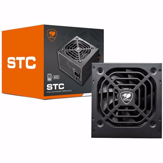 Fotografija izdelka COUGAR STC500 - napajalnik ATX, 500W, 80Plus, bel