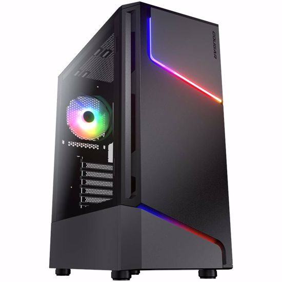 Fotografija izdelka COUGAR MX360 RGB - ohišje za računalnik, Mid Tower, črno