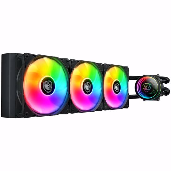 Fotografija izdelka COUGAR POSEIDON ELITE ARGB 360 - AiO vodno hlajenje, črno