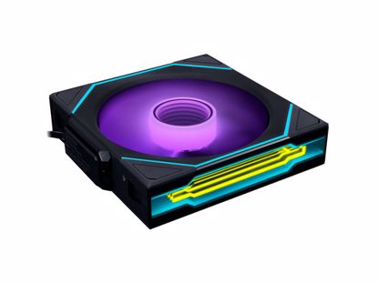 Fotografija izdelka Ventilator za ohišje Lian Li UNI FAN SL-INF Wireless 120 ARGB PWM 120mm, črn