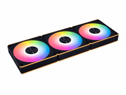 Fotografija izdelka Ventilator za ohišje Lian Li UNI FAN CL Wireless 120 ARGB PWM 120mm, 3 Pack + kontroler, črn