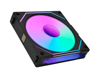Fotografija izdelka Ventilator za ohišje Lian Li UNI FAN SL-INFINITY 120 Reverse Blade, ARGB PWM 120mm, 3 Pack+Controller, črn