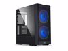 Fotografija izdelka Računalniško ohišje Lian Li LANCOOL 206 Midi-Tower, ATX, ARGB, kaljeno steklo, črno
