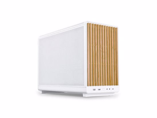 Fotografija izdelka Računalniško ohišje Lian Li DAN Cases A3 Wood, Mesh, Micro-ATX, belo