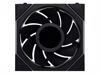 Fotografija izdelka Ventilator za ohišje Lian Li UNI FAN TL Wireless LCD 120 Reverse Blade ARGB PWM 120mm, 3 Pack + Kontroler, črn