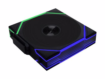 Fotografija izdelka Ventilator za ohišje Lian Li UNI FAN TL Wireless 120 ARGB PWM 120mm, črn