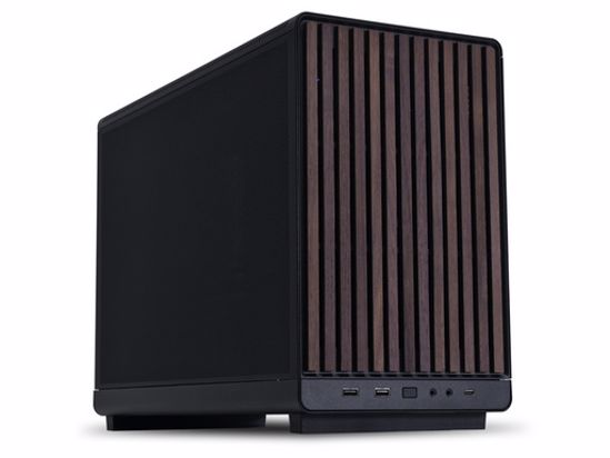 Fotografija izdelka Računalniško ohišje Lian Li DAN Cases A3 Wood, Mesh, Micro-ATX, črno