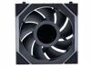 Fotografija izdelka Ventilator za ohišje Lian Li UNI FAN SL Wireless LCD 120 ARGB PWM 120mm, črn