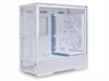 Fotografija izdelka Računalniško ohišje Lian Li LANCOOL 207, ATX, Midi-Tower, ARGB, kaljeno steklo, belo