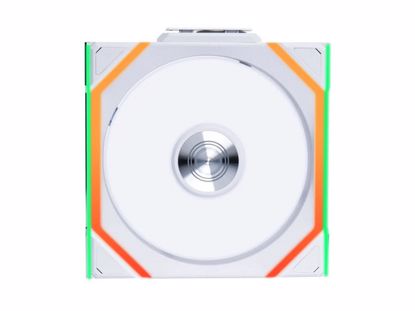 Fotografija izdelka Ventilator za ohišje Lian Li UNI FAN SL Wireless 120 Reverse Blade ARGB PWM 120mm, bel