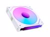 Fotografija izdelka Ventilator za ohišje Lian Li UNI FAN SL-INF 120 Reverse Blade, ARGB, PWM, 120mm, bel