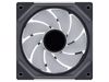 Fotografija izdelka Ventilator za ohišje Lian Li UNI FAN SL-INF 120 Reverse Blade, ARGB, PWM, 120mm, črn