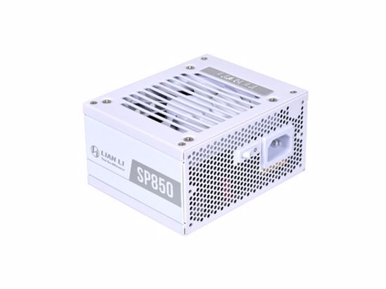 Fotografija izdelka Napajalnik SFX Lian Li SP850, 850W, 80 PLUS Gold, Modularni, bel