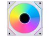 Fotografija izdelka Ventilator za ohišje Lian Li UNI FAN SL-INFINITY 120 ARGB PWM 120mm, bel