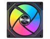 Fotografija izdelka Ventilator za ohišje Lian Li UNI FAN SL-INFINITY 120 ARGB PWM 120mm, 3 Pack + kontroler, črn