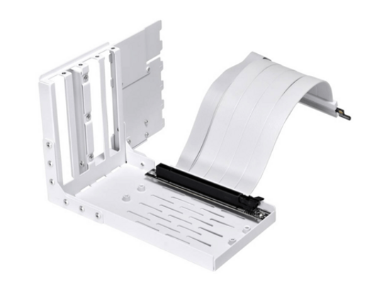 Fotografija izdelka Univerzalni vertikalni nosilec grafične kartice Lian Li, PCIe 4.0, bel