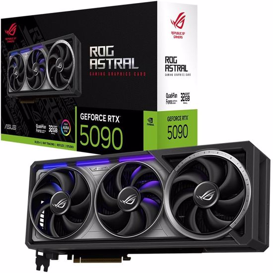Fotografija izdelka ASUS ROG Astral Gaming GeForce RTX 5090 32GB GDDR7 (ROG-ASTRAL-RTX5090-32G-GAMING) ARGB grafična kartica