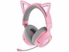 Fotografija izdelka Slušalke Razer Kraken Kitty V3 Pro Quartz, roza