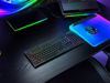 Fotografija izdelka Tipkovnica Razer BlackWidow V4 Low-profile HyperSpeed, Rumena stikala, US SLO g.