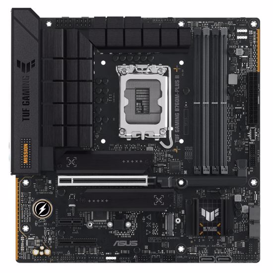 Fotografija izdelka ASUS TUF B760M-PLUS II LGA1700 DDR5 gaming mATX osnovna plošča