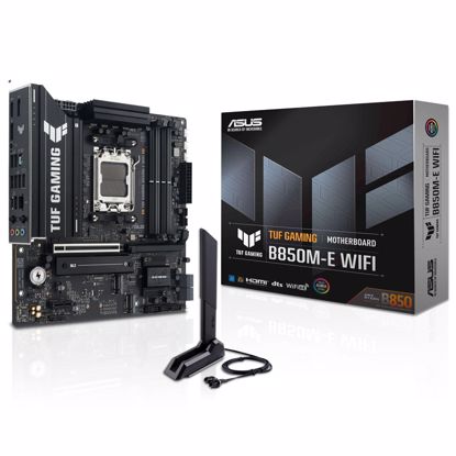 Fotografija izdelka ASUS TUF GAMING B850M-E WiFi AM5 gaming ATX osnovna plošča