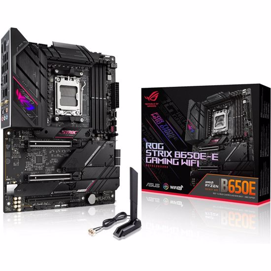 Fotografija izdelka ASUS ROG Strix B650E-E Gaming WiFi AM5 DDR5 ATX osnovna plošča